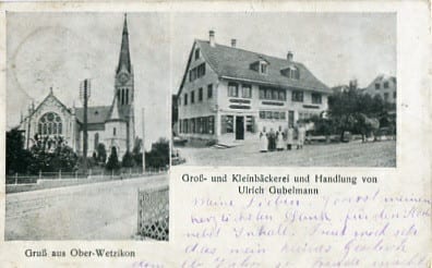 Wetzikon, Gross- und Kleinbäckerei Gubelmann