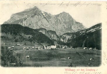 Wildhaus, mit dem Schafberg