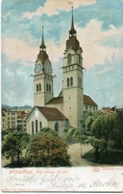 Winterthur, die reformierte Kirche