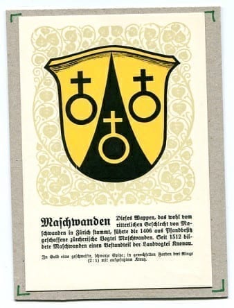 Maschwanden, Gemeindewappen