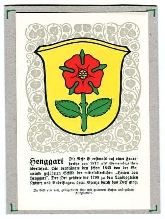 Henggart, Gemeindewappen
