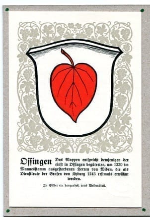 Ossingen, Gemeindewappen