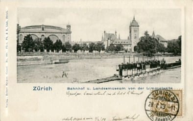 Zürich, Bahnhof und Landesmuseum